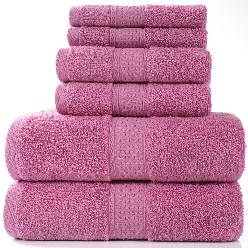 Set de 6 Toallas de Algodón 100%