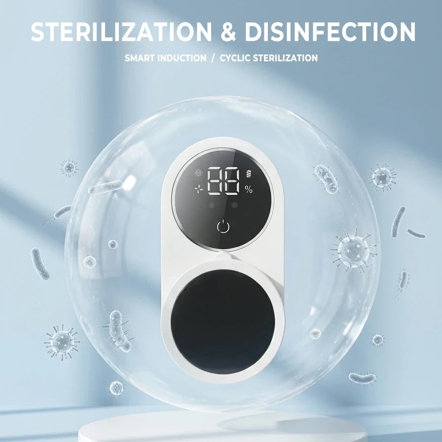 Automatic Dual Toothbrush With Disinfection Case
