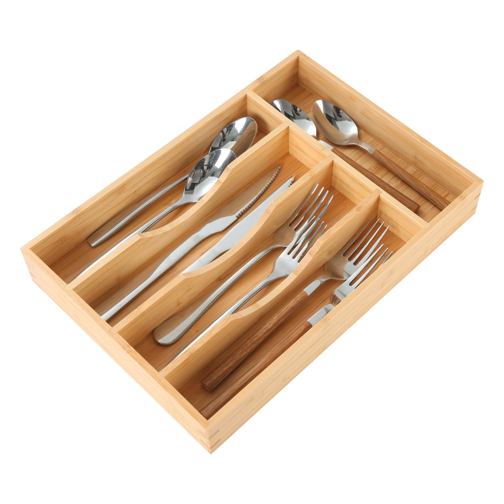 Organizador Bambú Upassion 8.25'' para Cubiertos y Cuchillos