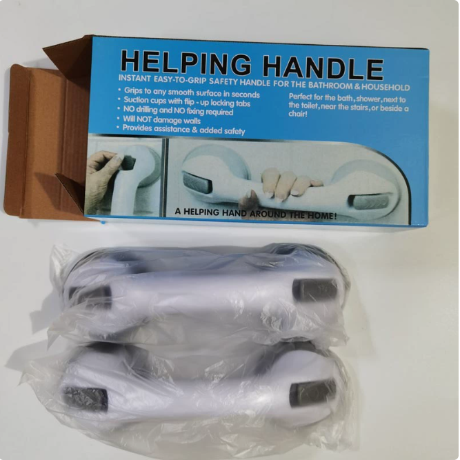 Barra de Apoyo para Baño con Ventosa de Vacío