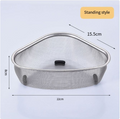 Cesta Drenadora de Esquina para Fregadero de Acero Inoxidable (1PC)