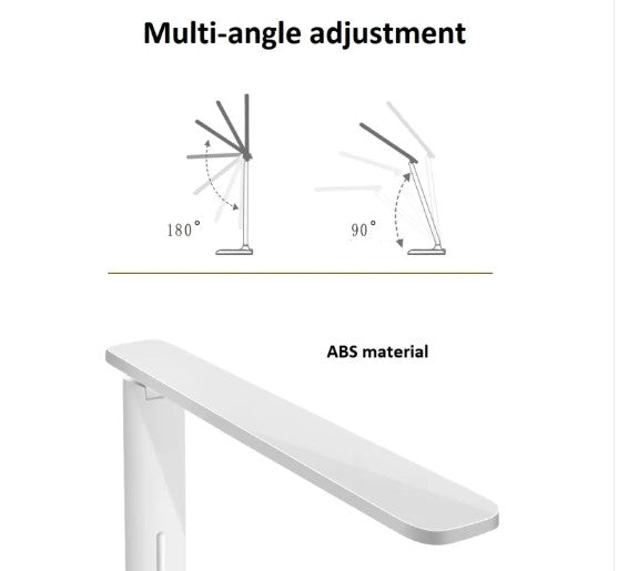 Lámpara de mesa LED táctil con luz de colores